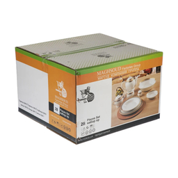 سرویس غذاخوری 28 پارچه 6 نفره مقصود مدل هنریک