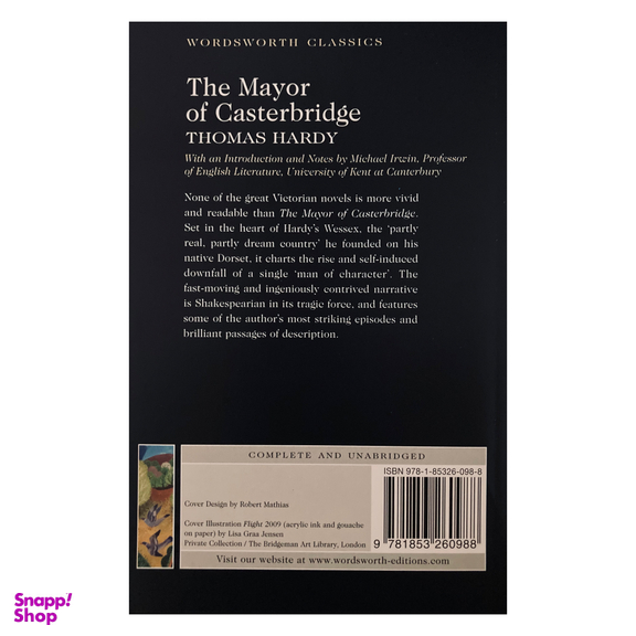 کتاب The Mayor of Casterbridge اثر توماس هاردی انتشارات وردز ورث ادیشن