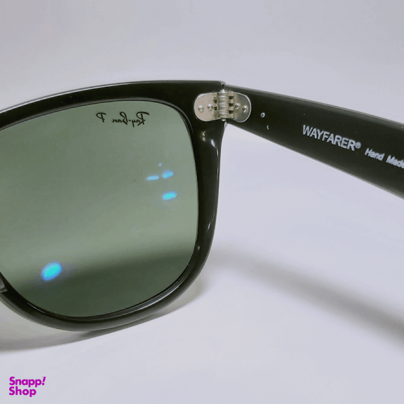 عینک آفتابی پلاریزه ری بن مدل Wayfarer کد 2140 رنگ مشکی سایز بزرگ
