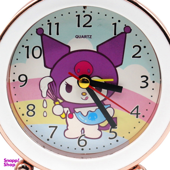 ساعت رومیزی عقربه ای مدل 2208A مدل کرومی