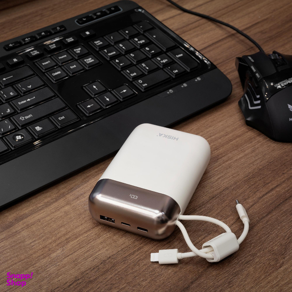 پاوربانک هیسکا مدل HP-219PD ظرفیت 20000 میلی آمپر ساعت