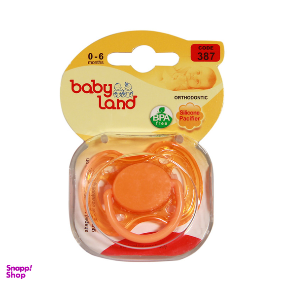 پستانک ارتودنسی بیبی لند مدل 387