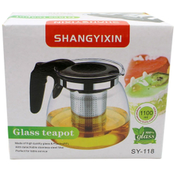 قوری پیرکس کد 524 گنجایش 1100 میلی‌ لیتر