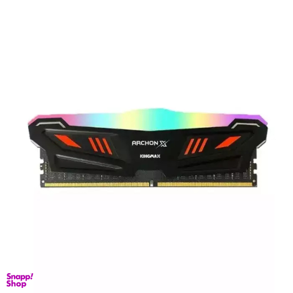 رم کامپیوتر DDR5 تک کاناله 5600 مگاهرتز CL36 کینگ مگس مدل Archon X RGB ظرفیت 16 گیگابایت