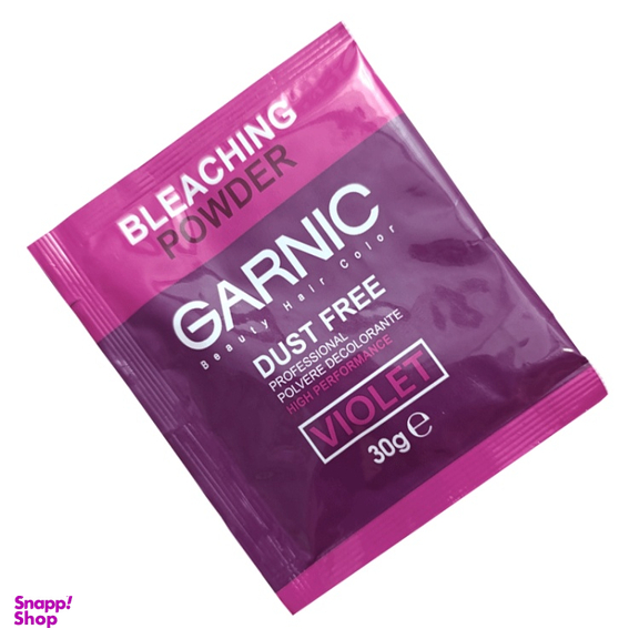 پودر دکلره گارنیک مدل Dust Free ضد زردی وزن 30 گرم