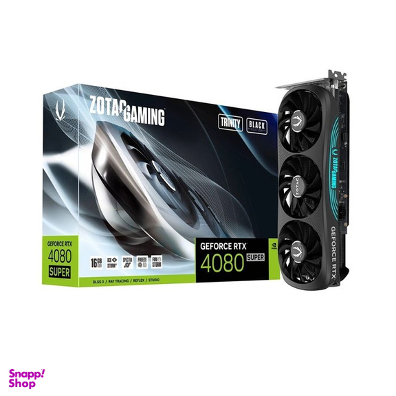 کارت گرافیک مخصوص بازی زوتک مدل ZOTAC RTX 4080 Super Trinity Black 16GB