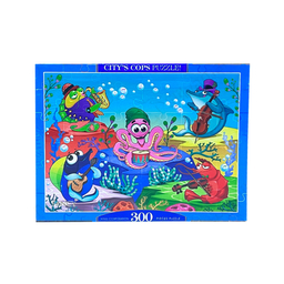 پازل 300 قطعه فنسی طرح حیوانات دریایی