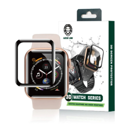 محافظ صفحه نمایش ساعت هوشمند گرین لاین مدل مات 3D Watch مناسب برای اپل واچ 44 میلی متر