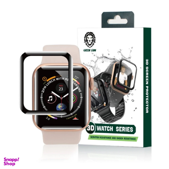 محافظ صفحه نمایش ساعت هوشمند گرین لاین مدل مات 3D Watch مناسب برای اپل واچ 44 میلی متر