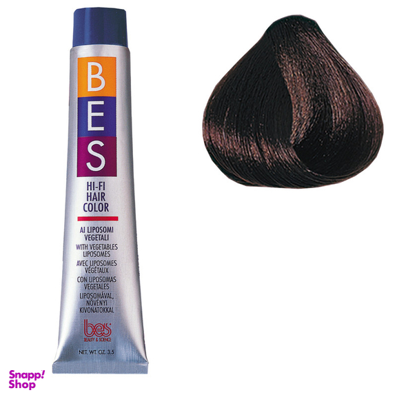رنگ موی بس سری Natural مدل Brown شماره 4.0 حجم 100 میلی لیتر