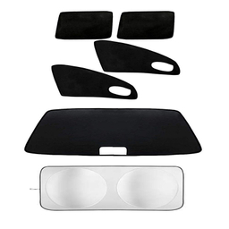 آفتاب گیر شیشه خودرو لنزووو مدل sami6 مناسب برای سمند مجموعه 6 عددی