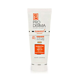 کرم ضد آفتاب ضدچروک پرودرما SPF90 بی رنگ حجم 40 میلی لیتر