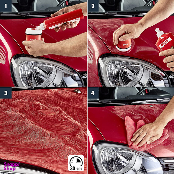 واکس بدنه خودرو سوناکس مدل RED کد 8700 حجم 500 میلی لیتر