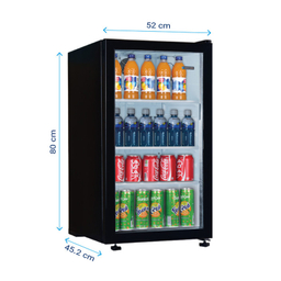 یخچال شوکیس 5 فوت ایستکول مدل TM-19580 CS