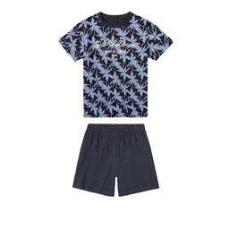 ست تیشرت و شلوارک پسرانه پیپرتس کد 513