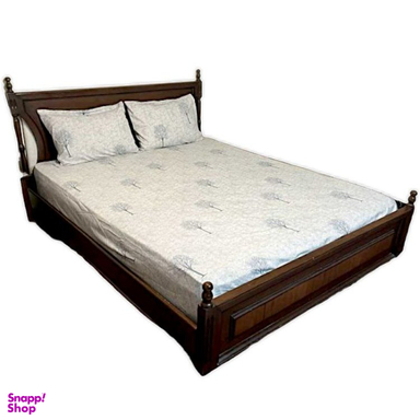 نیم ست ملحفه دونفره 3 تکه مدل ساهارا کد bss180