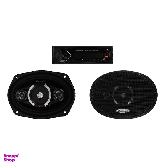 دستگاه پخش خودرو مکسیدر کد MX-DL3188U2_LS8862BT به همراه اسپیکر