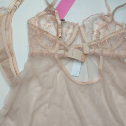 لباس خواب زنانه برتا کد 2200C رنگ کرم