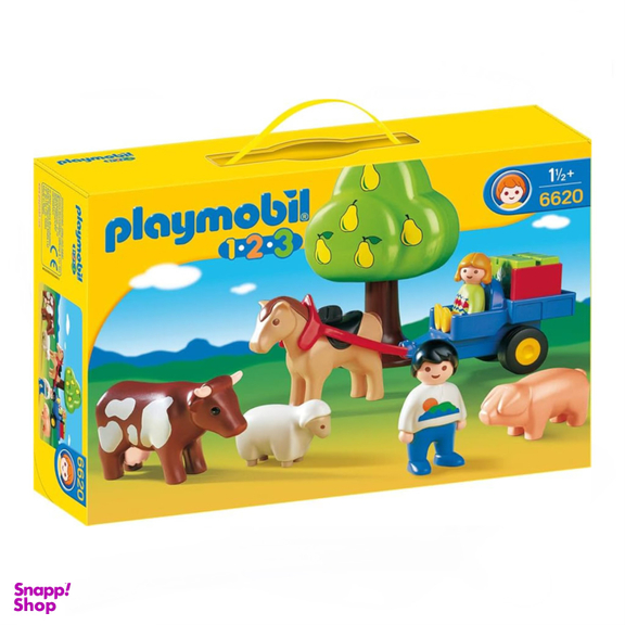 ساختنی پلی موبیل مدل ست مزرعه کد 6620