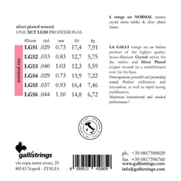 سیم گیتار گالی مدل LG50