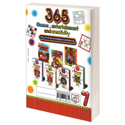 کتاب 365 بازی سرگرمی و خلاقیت اثر جمعی از نویسندگان انتشارات الماس پارسیان
