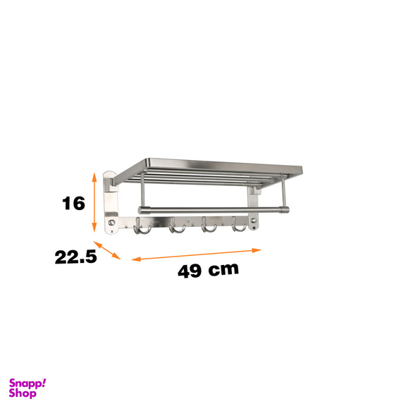 رخت آویز حمام دلفین مدل Ev-50-rng