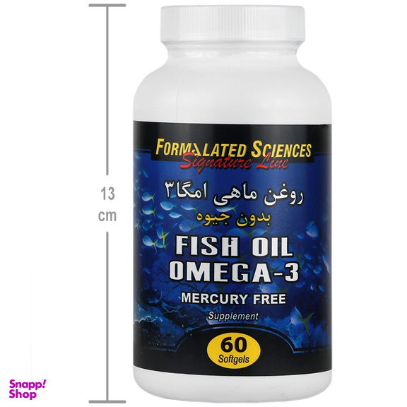 سافت ژل روغن ماهی امگا 3 آنتی ایجینگ بسته 60 عددی