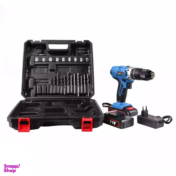 دریل پیچ گوشتی چکشی شارژی ادون مدل LV3-2110