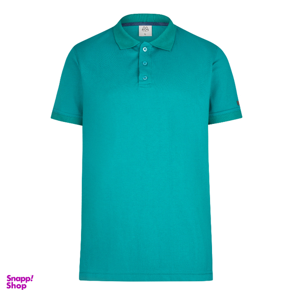 پولوشرت مردانه مالدینی کد PO-117 رنگ سبز دریایی