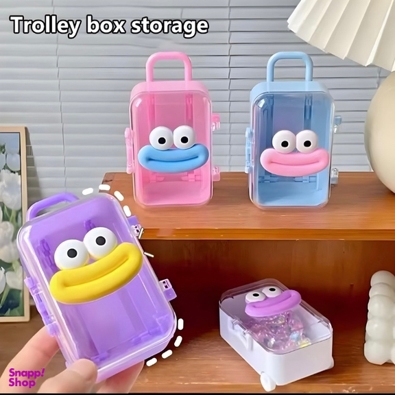 چمدان فانتزی اکسسوری طرح لبخند