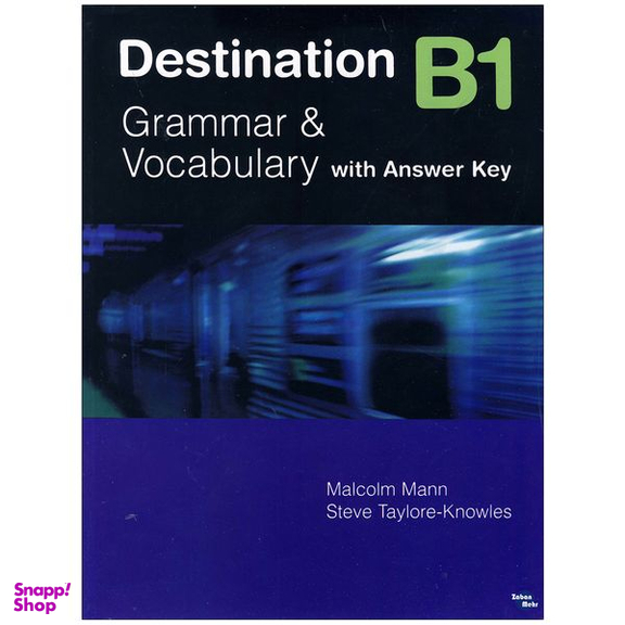 کتاب Destination B1 Grammar & Vocabulary اثر Malcolm Mann and Steve Taylore-Knowles انتشارات زبان مهر