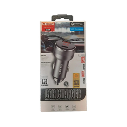 شارژر فندکی لیتو مدل LC-C19 به همراه کابل USB-Type C