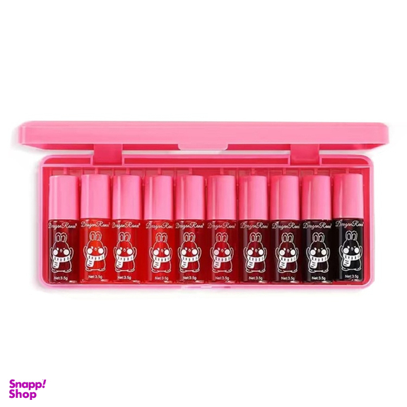 تینت لب دراگون رانی مدل خرگوش بسته 10 عددی