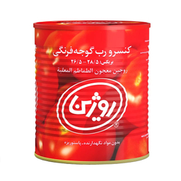 رب گوجه فرنگی روژین وزن 800 گرم
