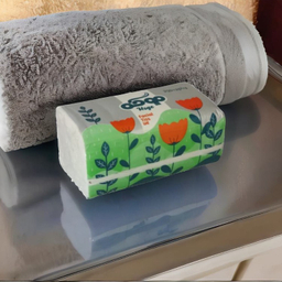 دستمال کاغذی 250 برگ موگه مدل دو لایه بسته 8 عددی