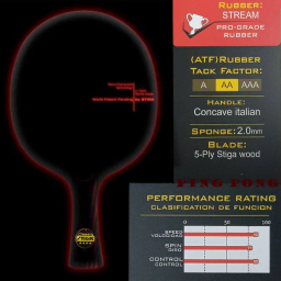 راکت پینگ پنگ استیگا مدل V.M 3 مجموعه دو عددی