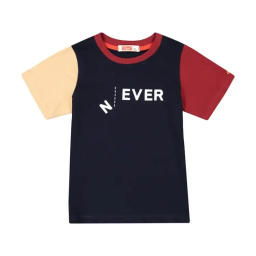 ست تیشرت و شلوارک پسرانه مادر مدل دایان کد AM-MA48K رنگ سرمه ای