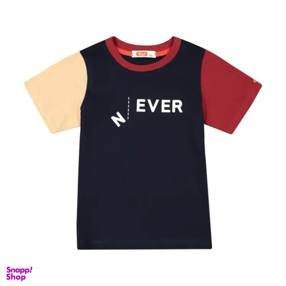 ست تیشرت و شلوارک پسرانه مادر مدل دایان کد AM-MA48K رنگ سرمه ای