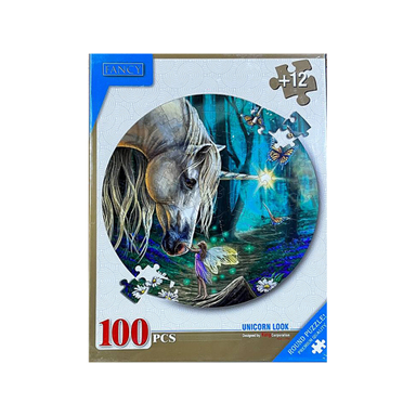 پازل دایره ای فنسی 100 قطعه طرح پری