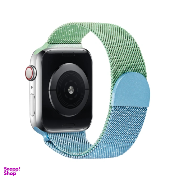 بند ساعت هوشمند آهااستایل مدل WG42-3 Multicolor مناسب اپل واچ 42/44/45 میلی متر