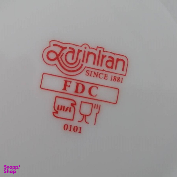 قوری چینی زرین ایران مدل قوری لندنی 5 سمن درجه 3