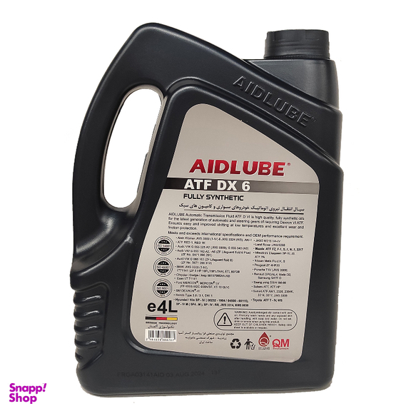 روغن گیربکس ایدلوب مدل ATF DX6 حجم 4 لیتر