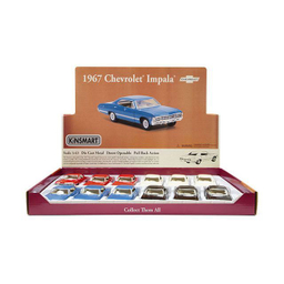ماشین بازی کودک کینزمارت مدل شورلت ایمپالا 1967 Chevrolet Impala کد KT5418