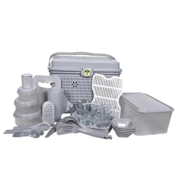 سبد پیک نیک مدل صحرا مجموعه 98 پارچه