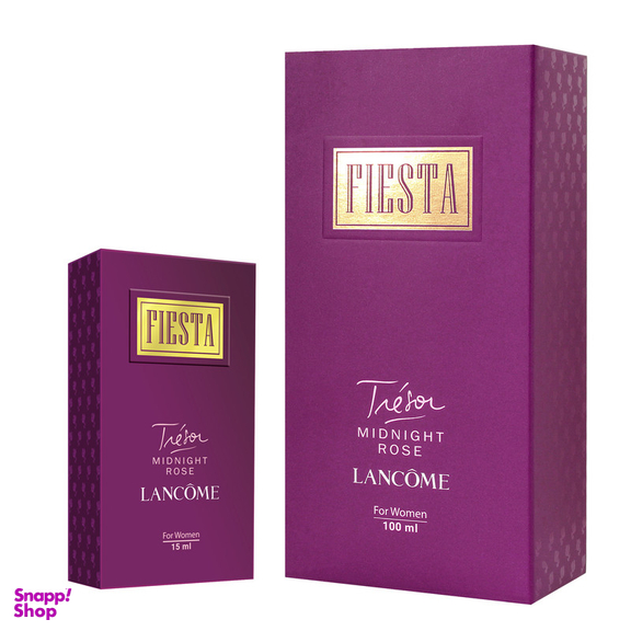 ادو پرفیوم زنانه فیستا مدل Lancome Tresor Midnight Rose حجم 100 میلی لیتر به همراه عطر جیبی زنانه فیستا حجم 15 میلی لیتر