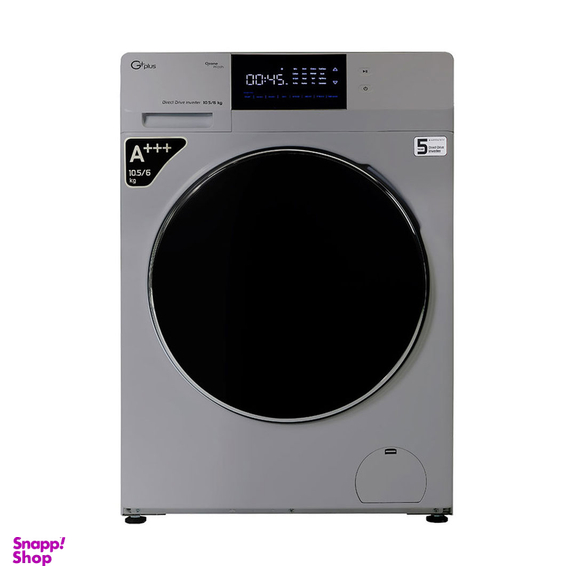 ماشین لباسشویی جی پلاس مدل GWM-MD106T ظرفیت 10.5 کیلوگرم