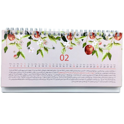 تقویم رومیزی سال 1404 سم طرح میوه