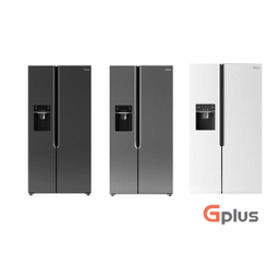 یخچال و فریزر ساید بای ساید 28 فوت جی پلاس مدل GSS-P7635W