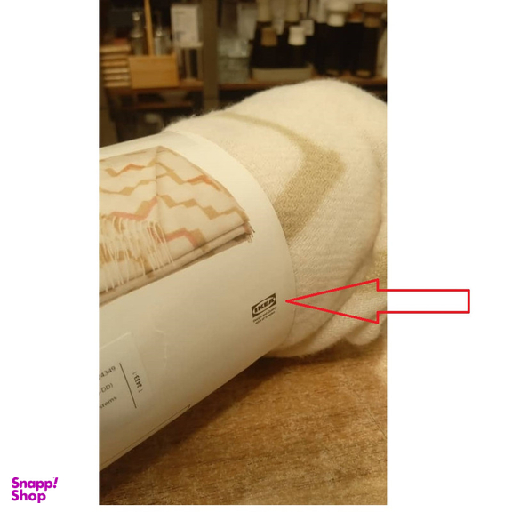 شال مبل ایکیا مدل OLIVSPINNMAL سایز 120×160 سانتی متر