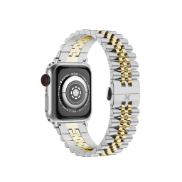 بند ساعت هوشمند طرح رولکس پنج بید مناسب اپل واچ